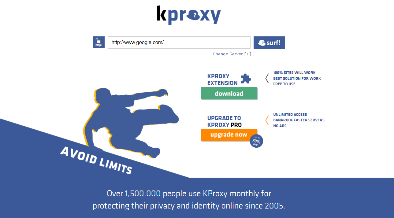 kproxy website