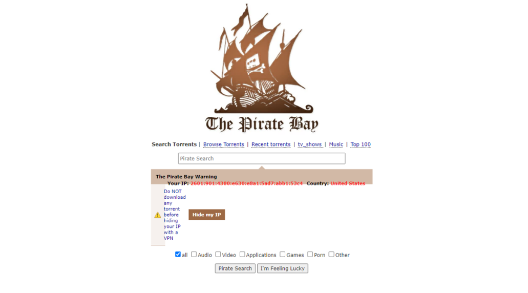 The Pirate Bay