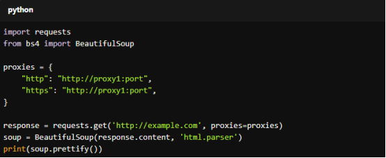 combine beautiful soup with the requests library