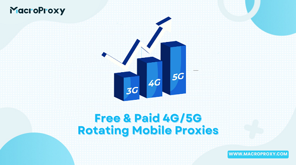 Free & Paid 4G/5G Rotating Mobile Proxies