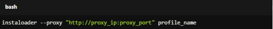 Run Instaloader with a Proxy