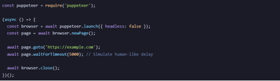Puppeteer in Node.js